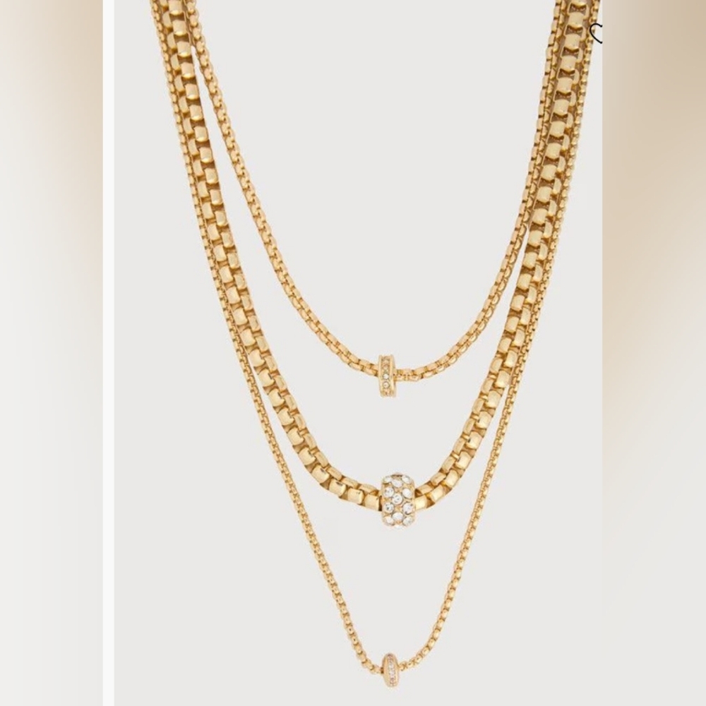 SAACHI Gold Multi-Layer Necklace
